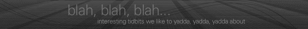 blah blah blah